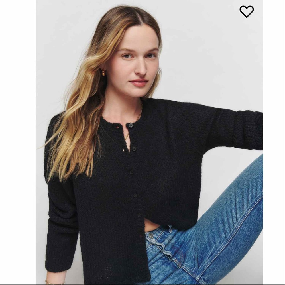 Reformation Clara Cardigan Size L